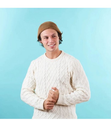 Bonnet cabaia brown