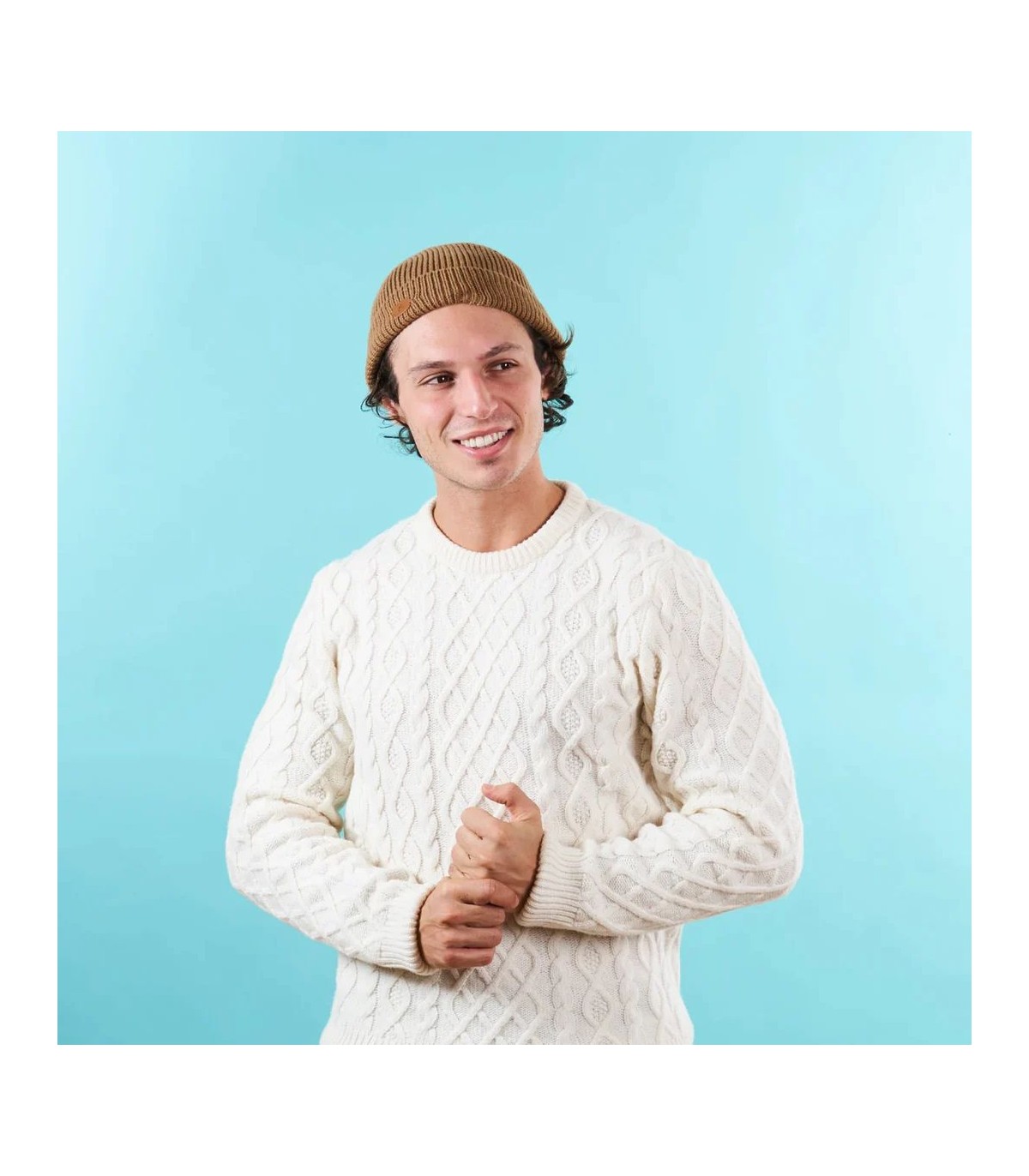 Bonnet cabaia brown