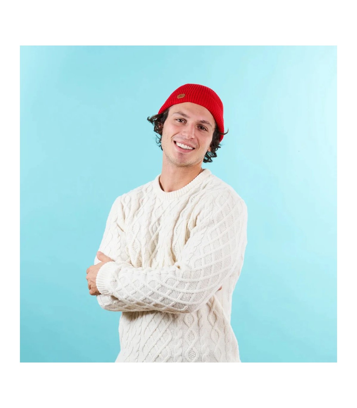 Bonnet cabaia red