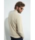 Sweat col zippe benson & cherry beige