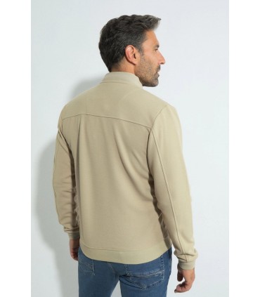 Sweat zippe benson & cherry beige