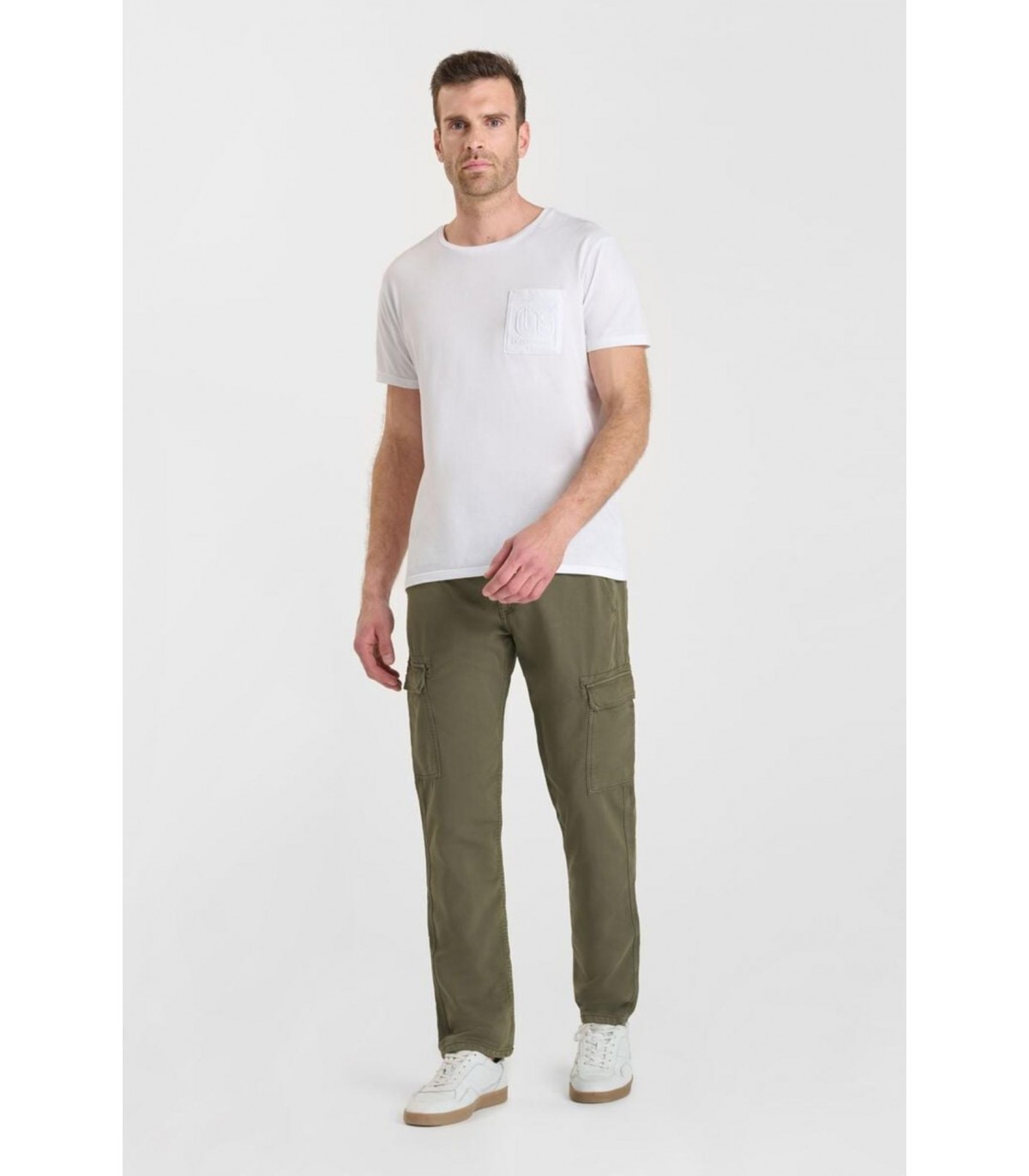 Pantalon cargo tps cerises 9003kaki