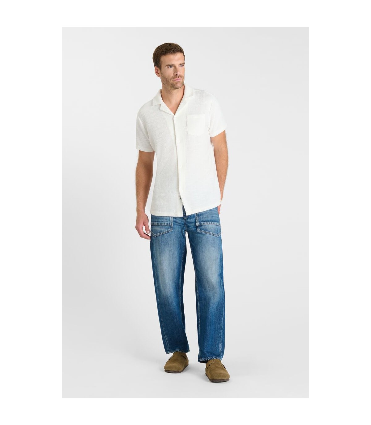 Chemise mc tps cerises 1036offwhite