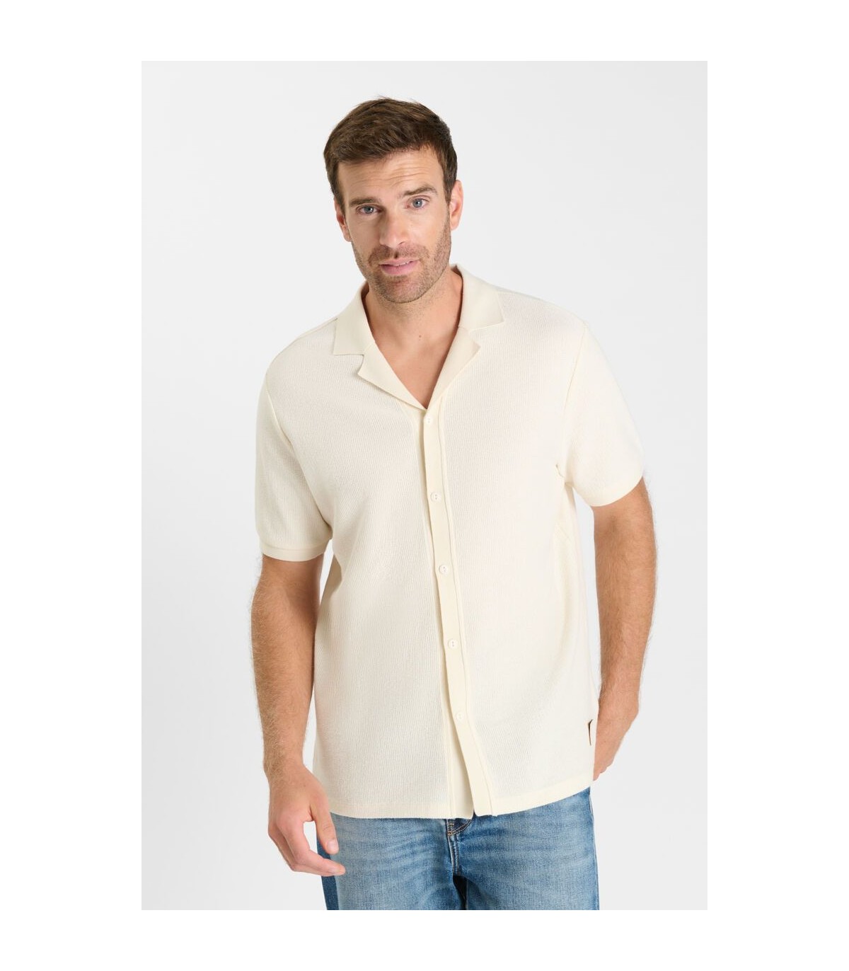 Chemise mc tps cerises 1036offwhite