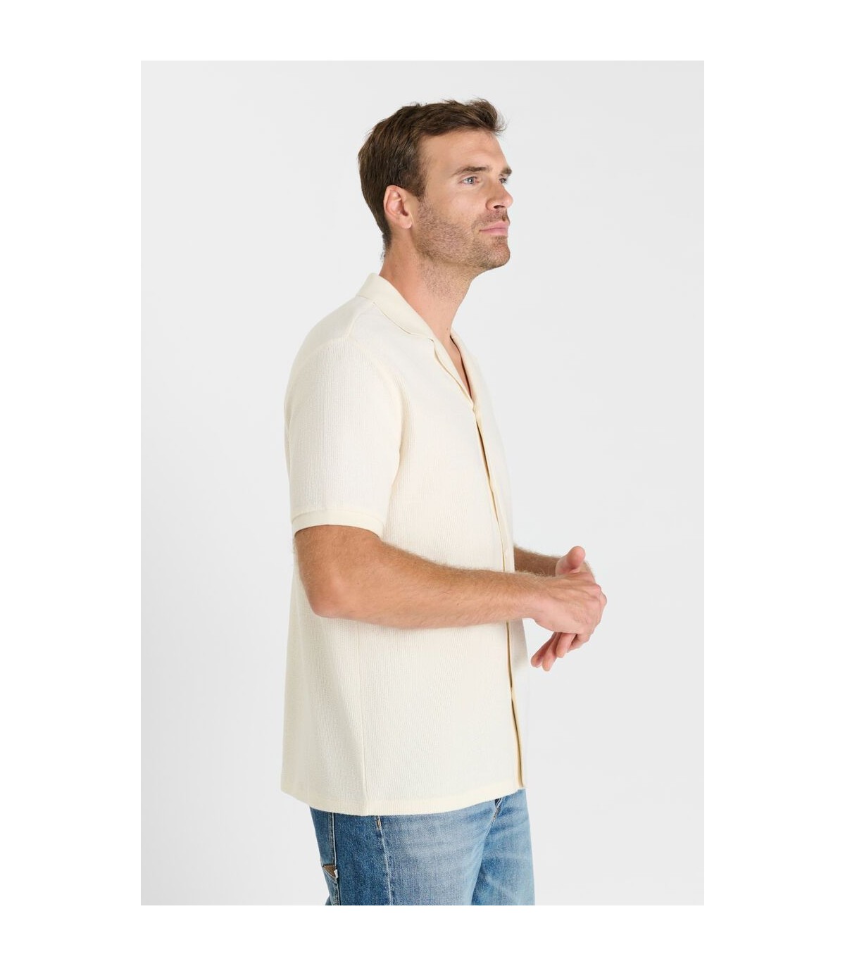 Chemise mc tps cerises 1036offwhite