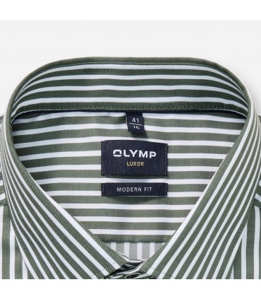 Chemise ml fantaisie olymp 48vert