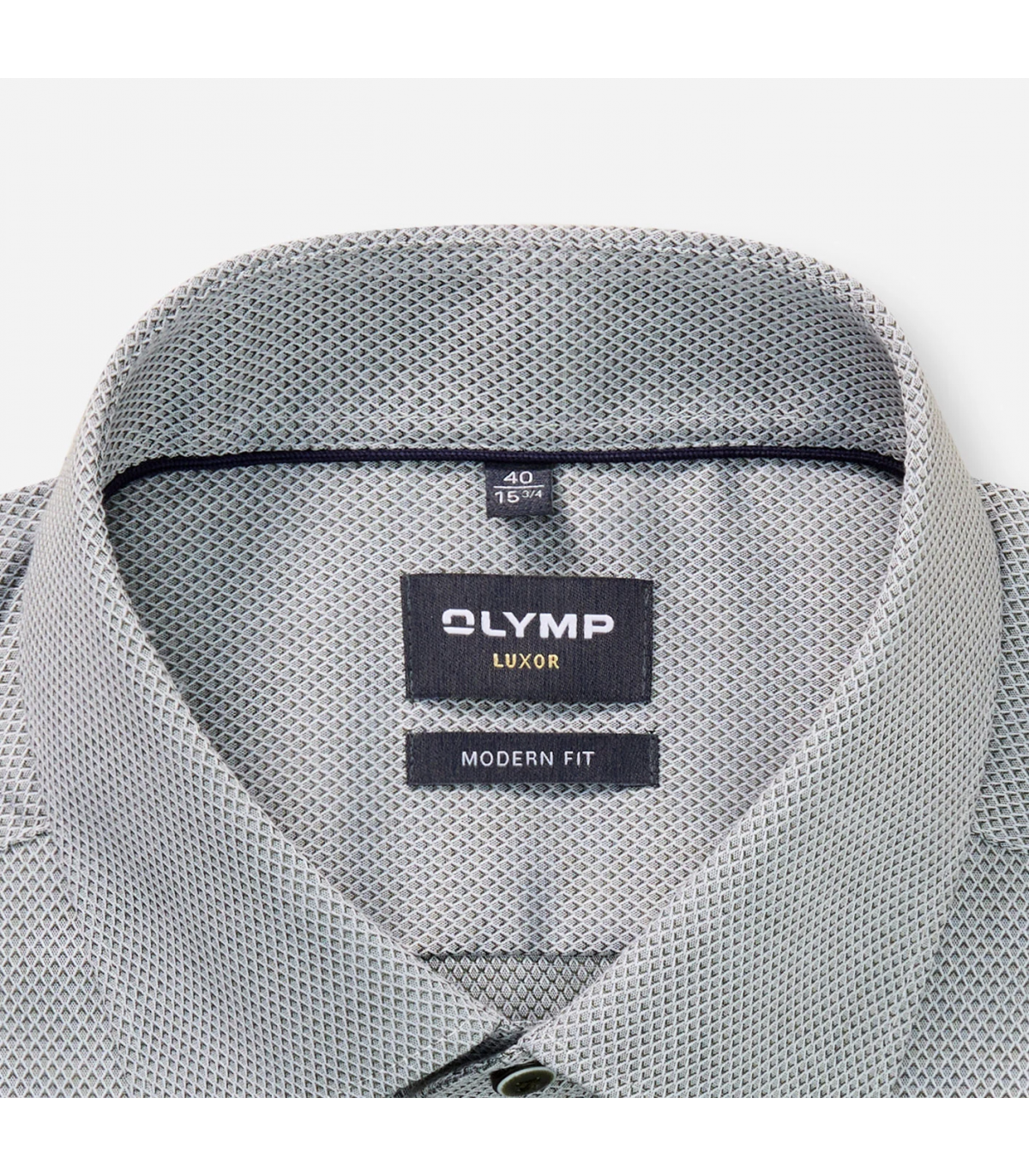 Chemise ml fantaisie olymp 48vert
