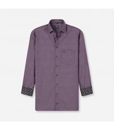Chemise ml fantaisie olymp 98violet