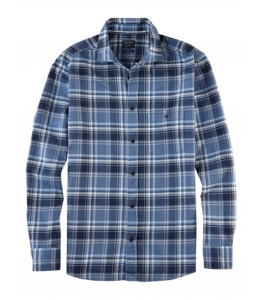 Chemise ml fantaisie olymp 18bleu
