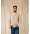 Gilet Bouton Royal Mer
