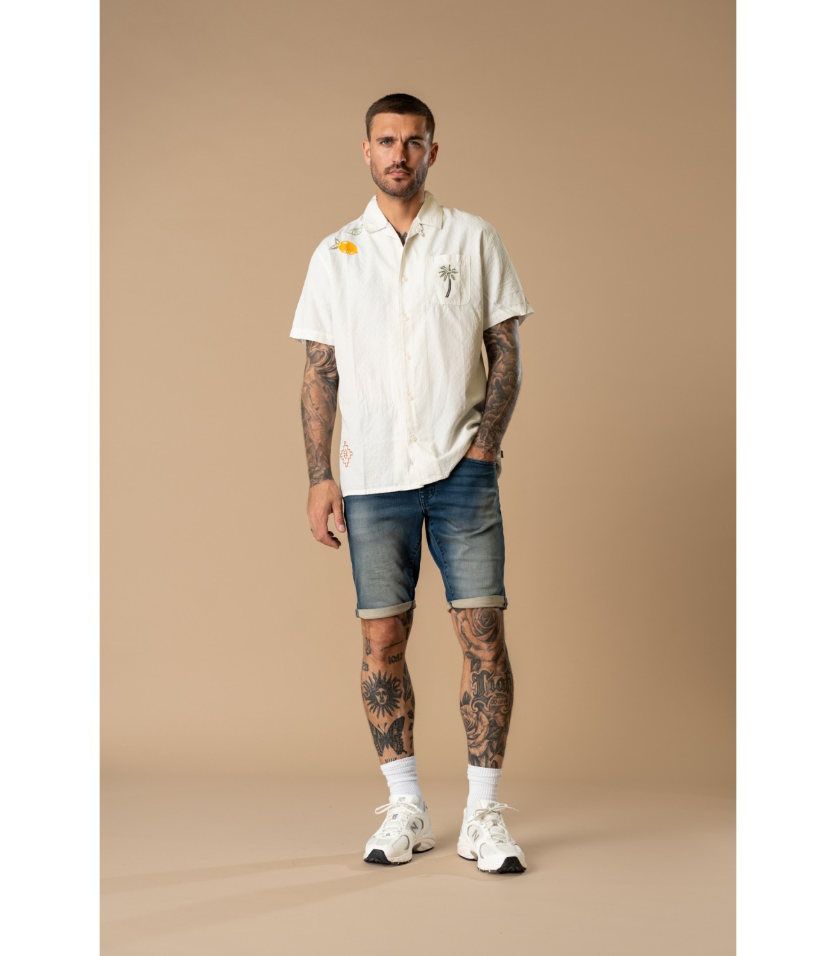 Chemise mc petrol 0112seashell