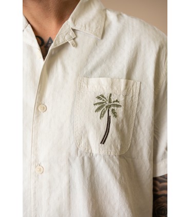 Chemise mc petrol 0112seashell