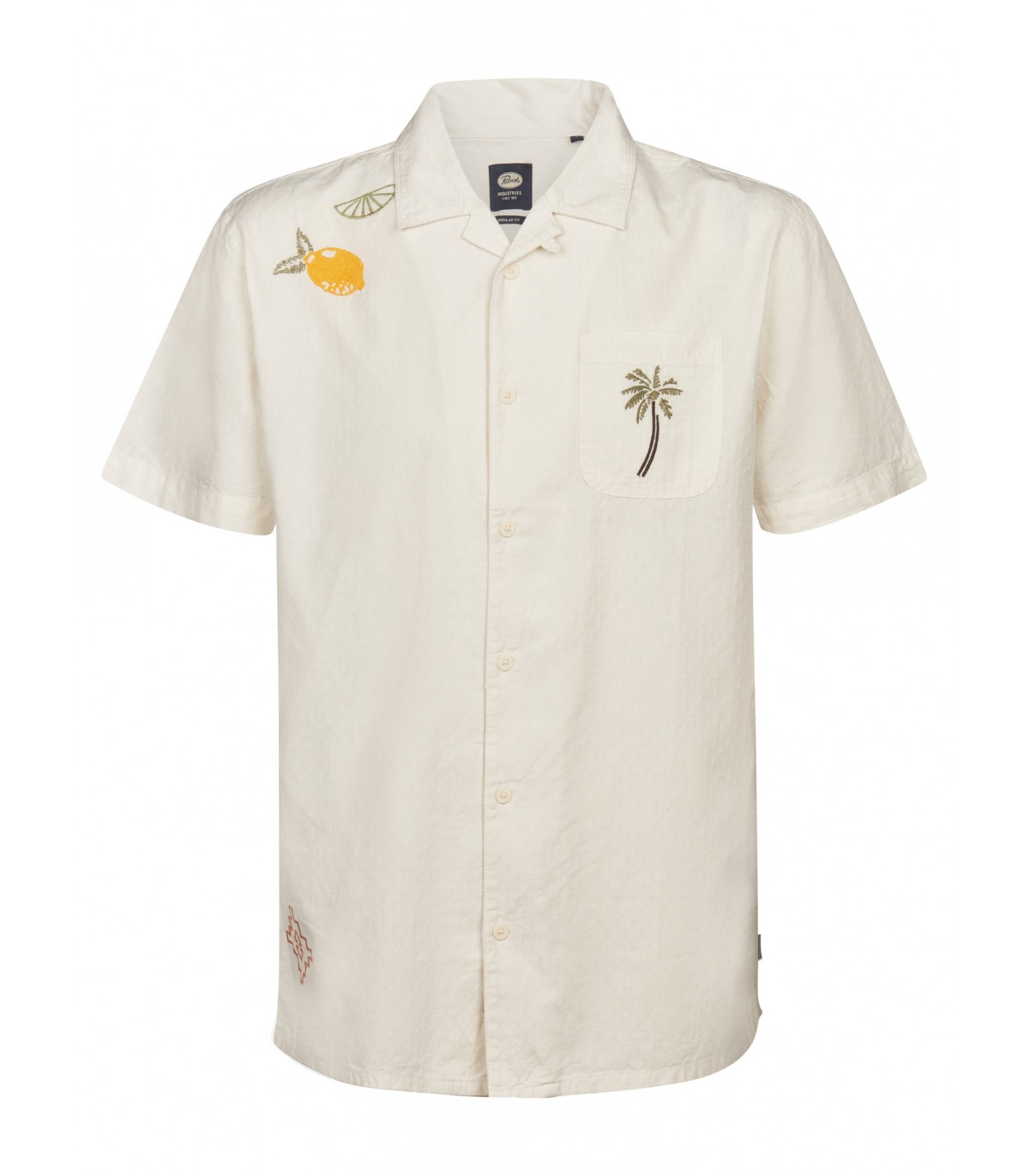 Chemise mc petrol 0112seashell