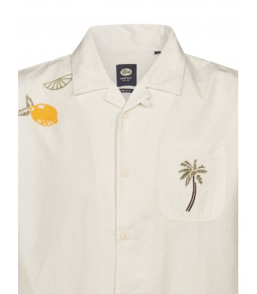 Chemise mc petrol 0112seashell