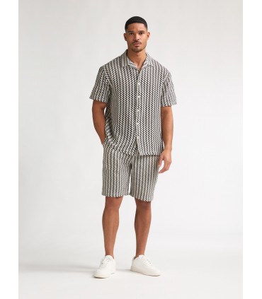 Chemise mc petrol 0112seashell