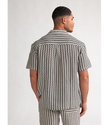 Chemise mc petrol 0112seashell