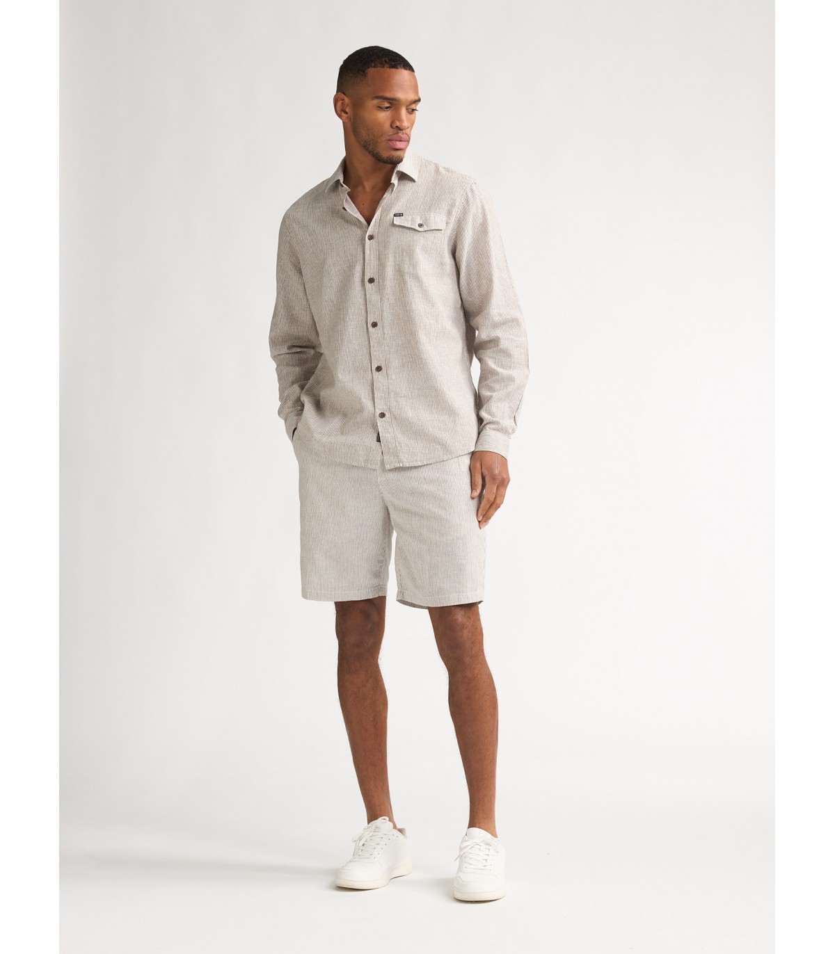 Bermuda chino petrol 7130tan