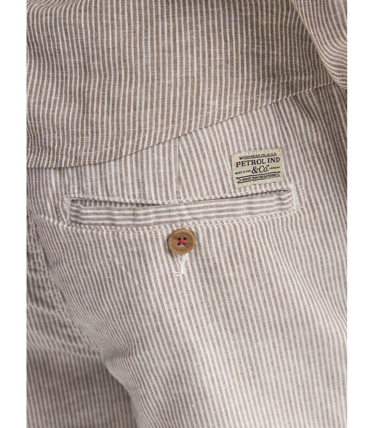 Bermuda chino petrol 7130tan