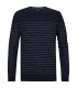 Pull col rond petrol 5178navy