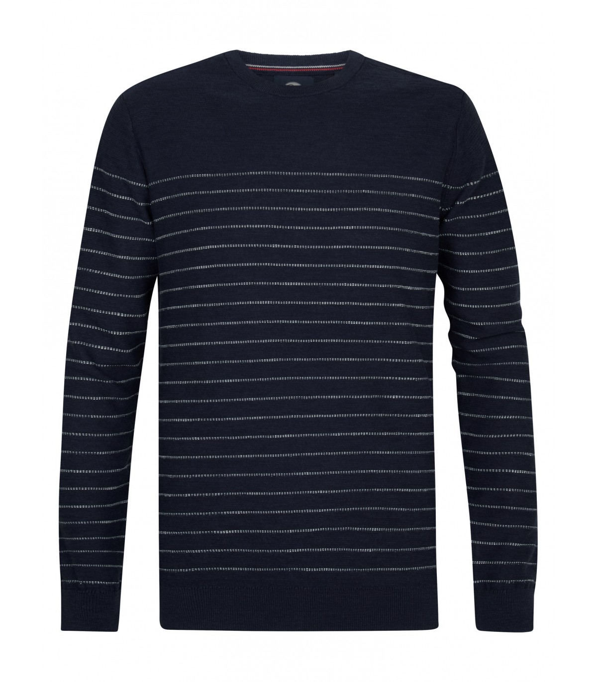 Pull col rond petrol 5178navy