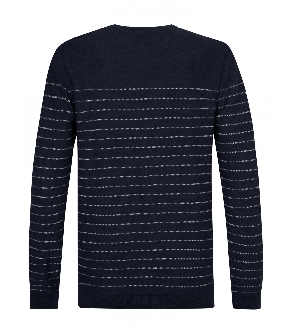 Pull col rond petrol 5178navy