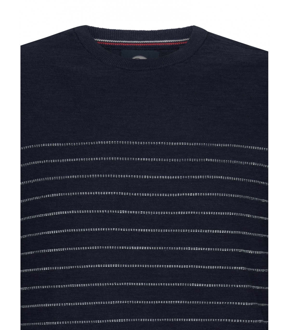 Pull col rond petrol 5178navy