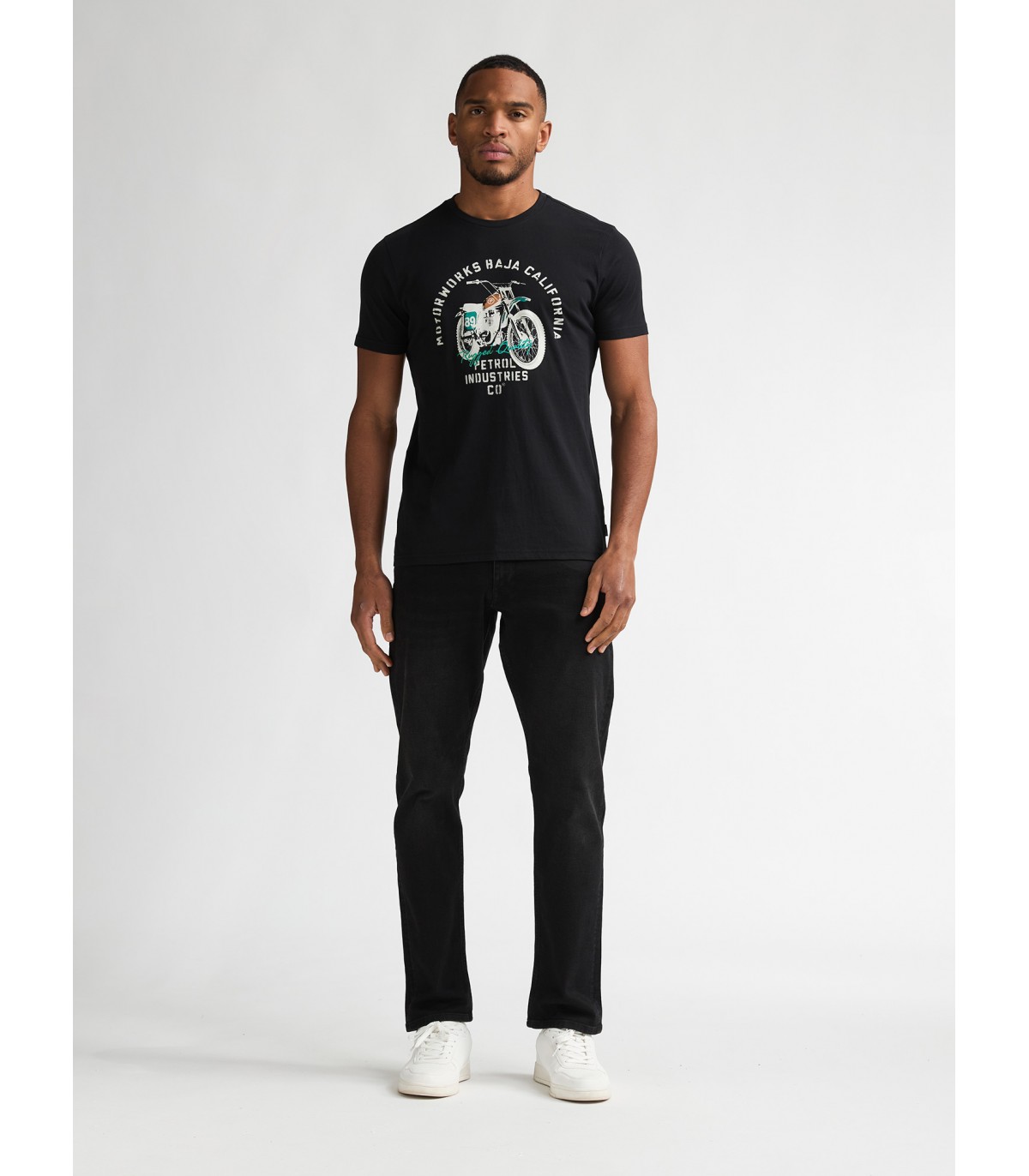 Tee shirt mc petrol 9999black