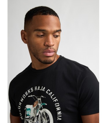 Tee shirt mc petrol 9999black
