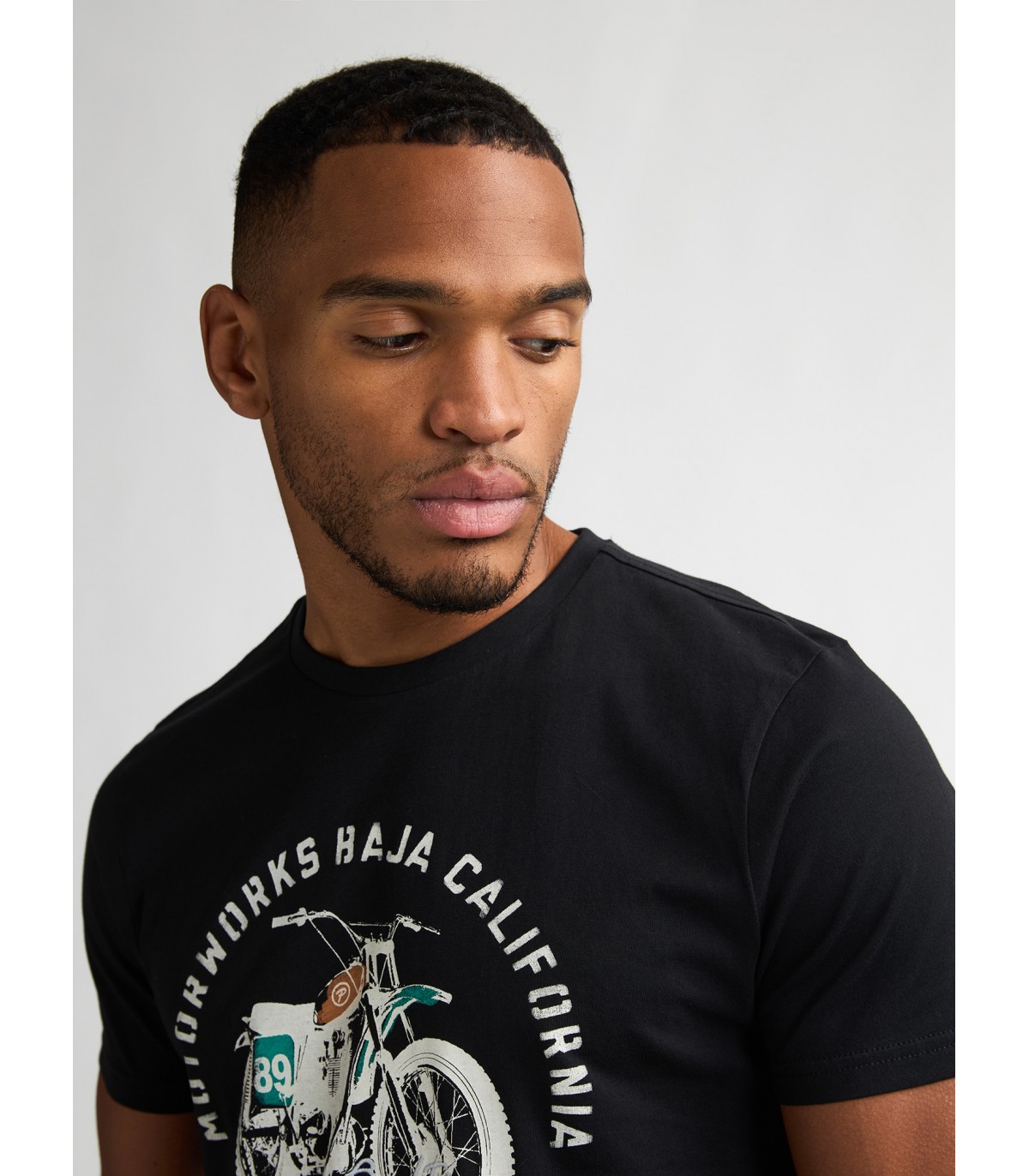 Tee shirt mc petrol 9999black