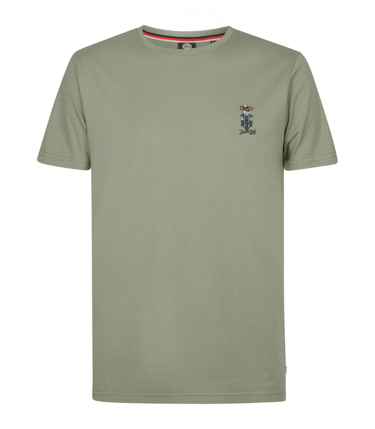 Tee shirt mc petrol 6179sage