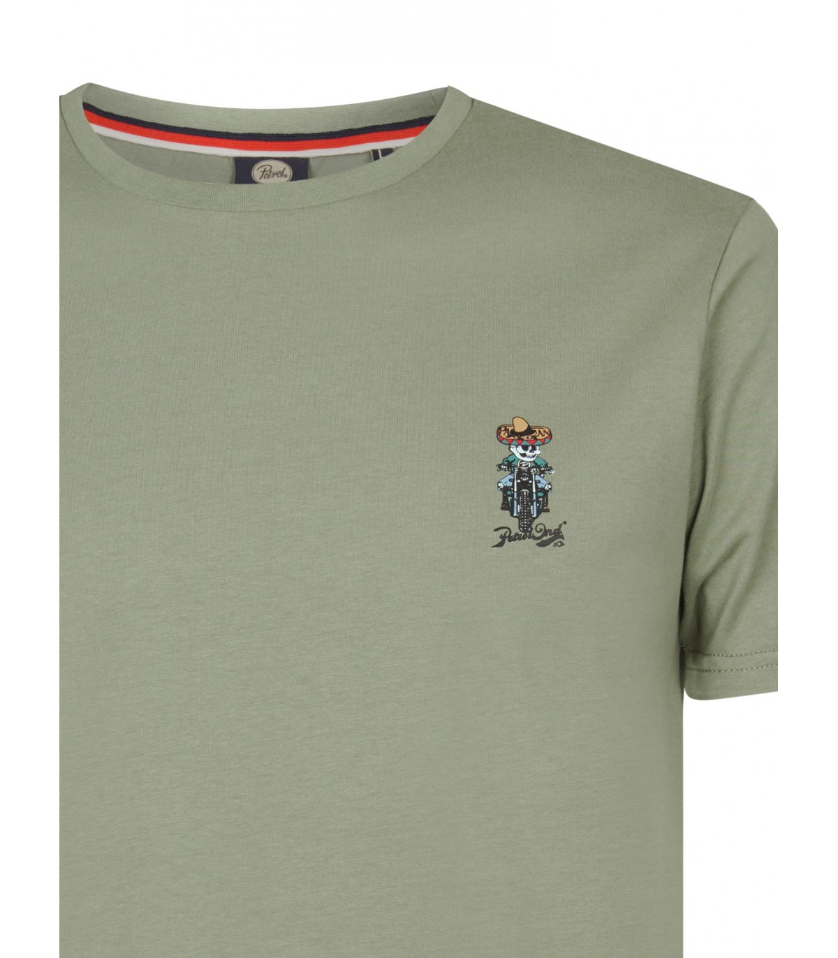 Tee shirt mc petrol 6179sage