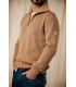 Pull col zippe royal mer 0006.0004beige/ecru