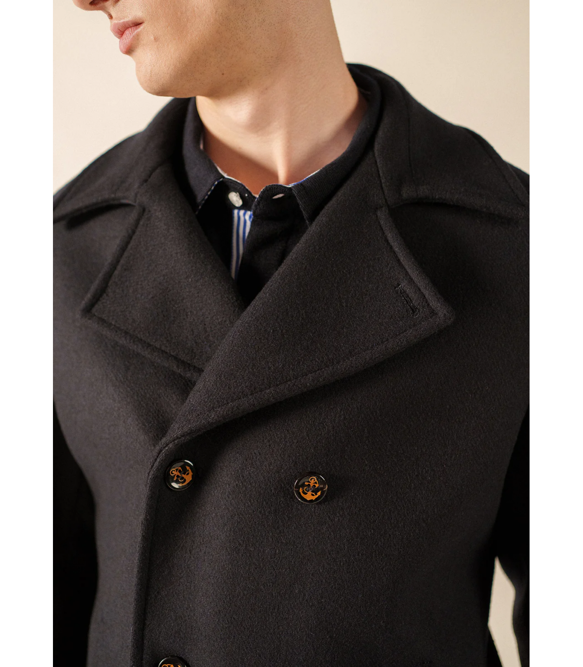 Manteau saint-james cc-navy