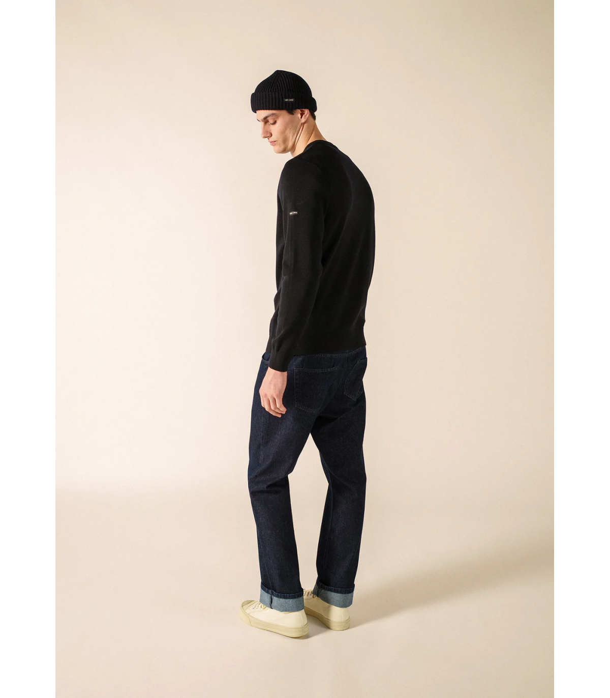 Pull col rond saint-james cc-navy