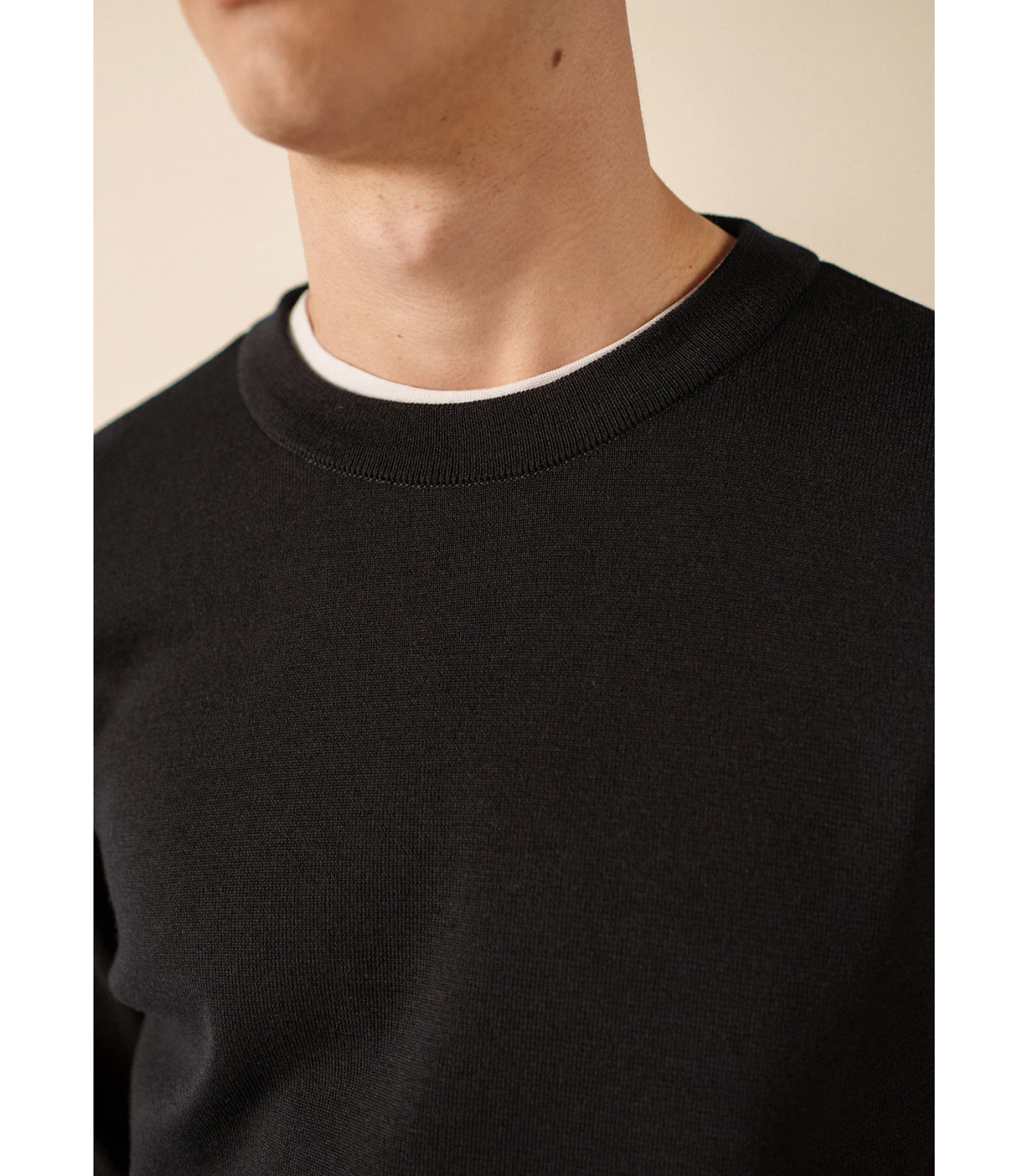 Pull col rond saint-james cc-navy