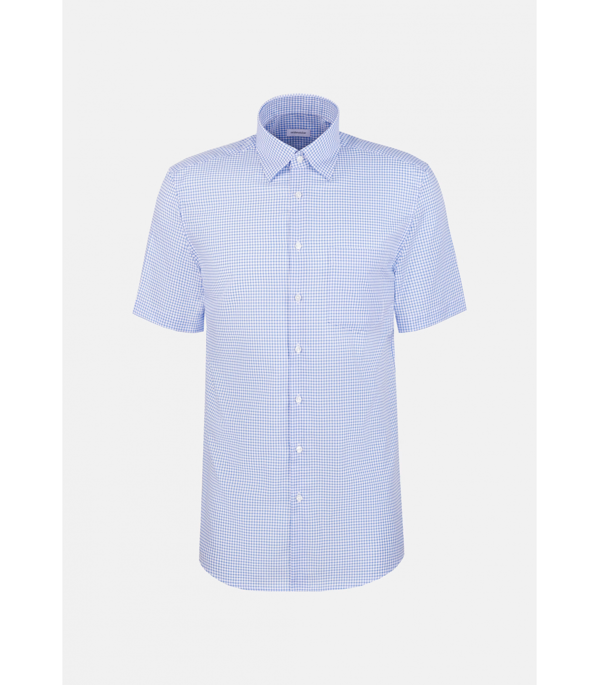 Chemise mc fantaisie seidensticker 14ciel