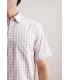 Chemise mc fantaisie seidensticker 06sand