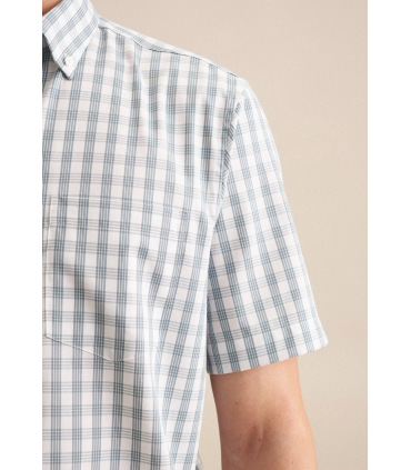 Chemise mc fantaisie seidensticker 72green