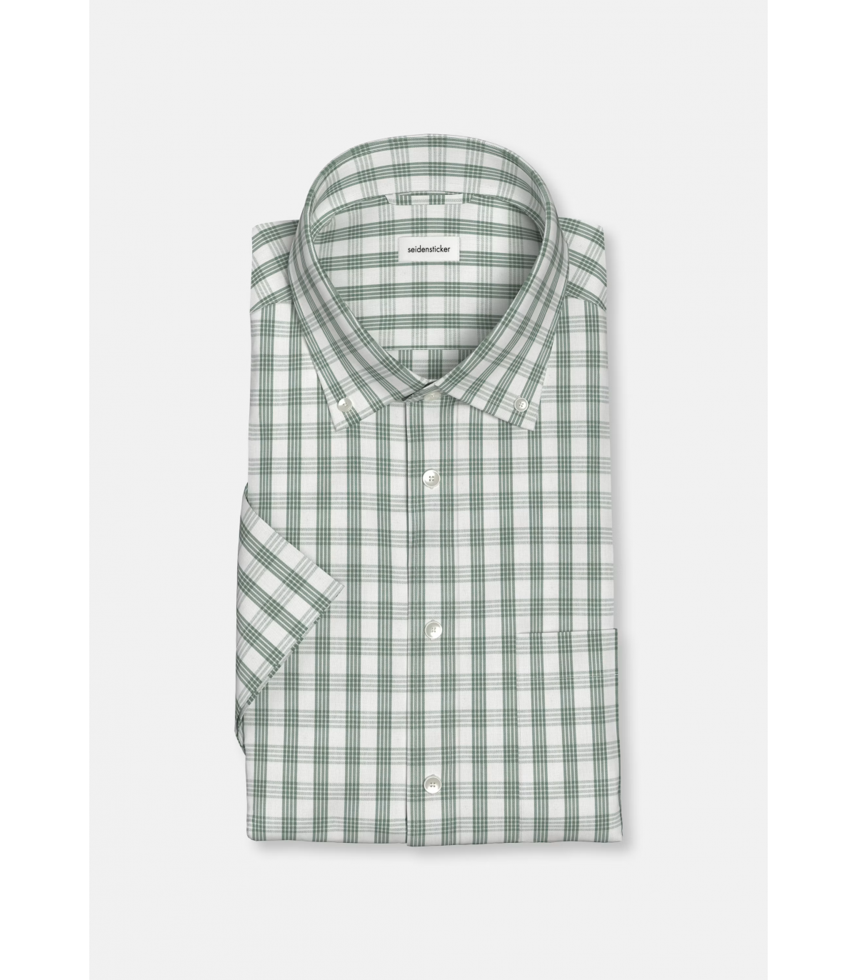 Chemise mc fantaisie seidensticker 72green
