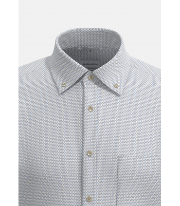 Chemise mc fantaisie seidensticker 06sand