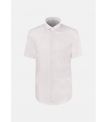 Chemise mc fantaisie seidensticker 05beige
