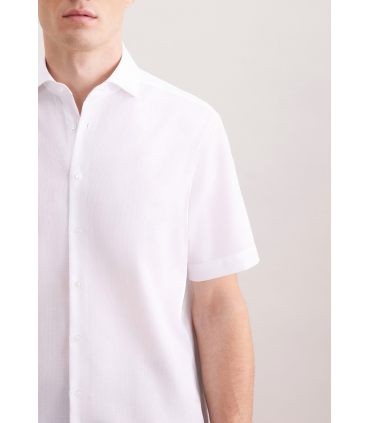 Chemise mc fantaisie seidensticker 01white