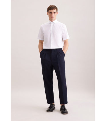 Chemise mc fantaisie seidensticker 01white