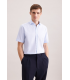 Chemise mc fantaisie seidensticker 12lightblue