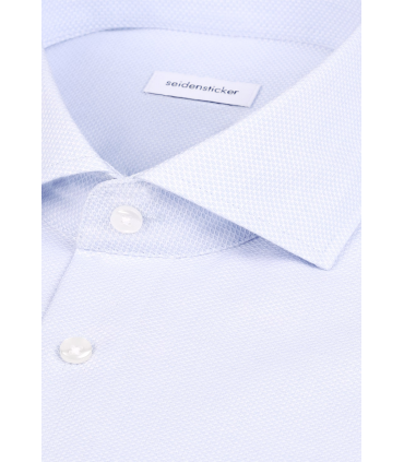 Chemise mc fantaisie seidensticker 12lightblue