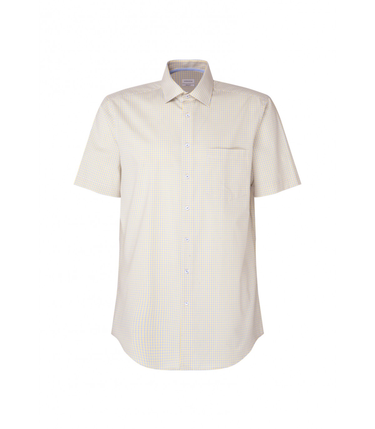Chemise mc fantaisie seidensticker 62jaune