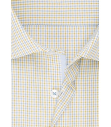 Chemise mc fantaisie seidensticker 62jaune