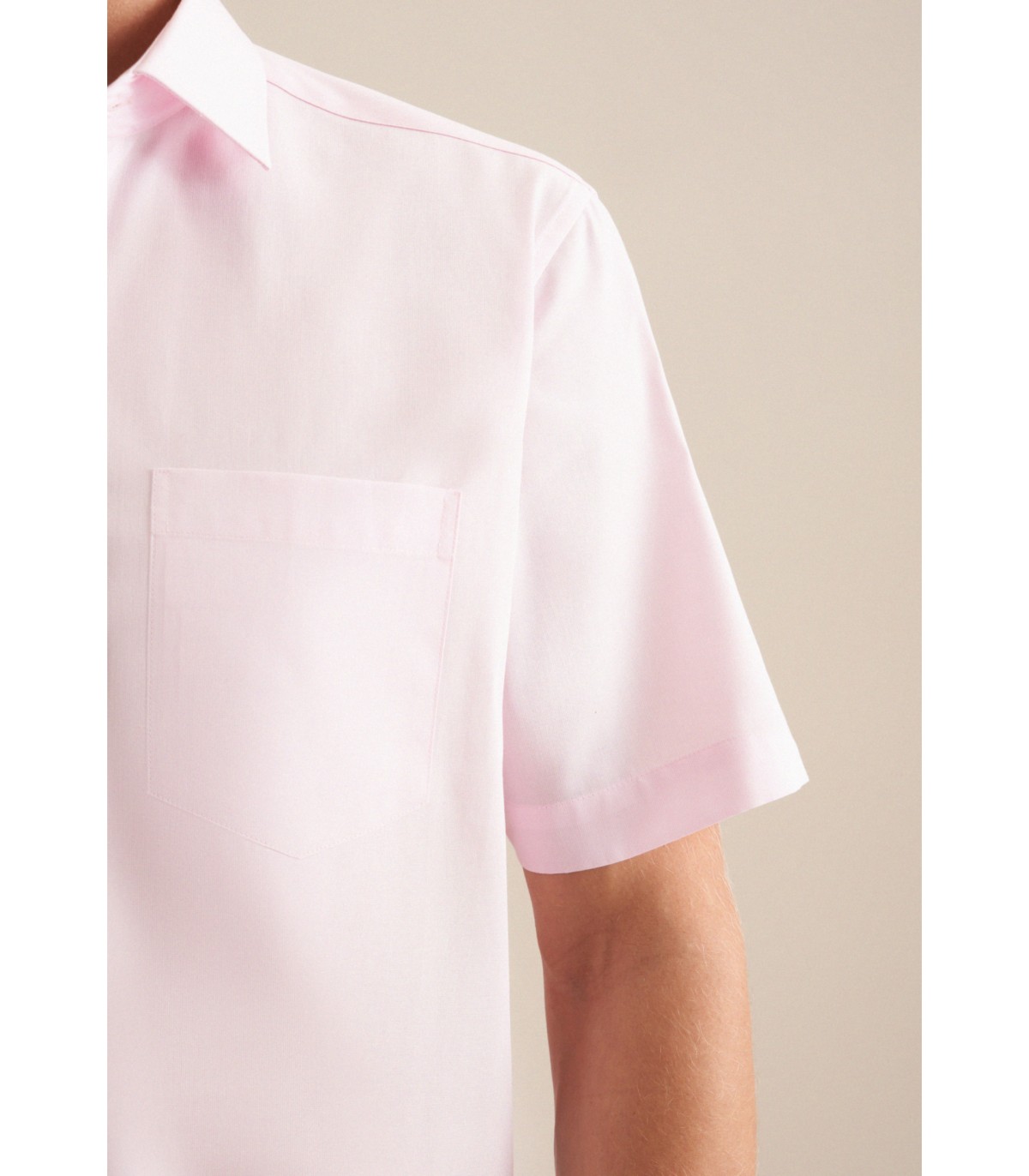 Chemise mc fantaisie seidensticker 42rose