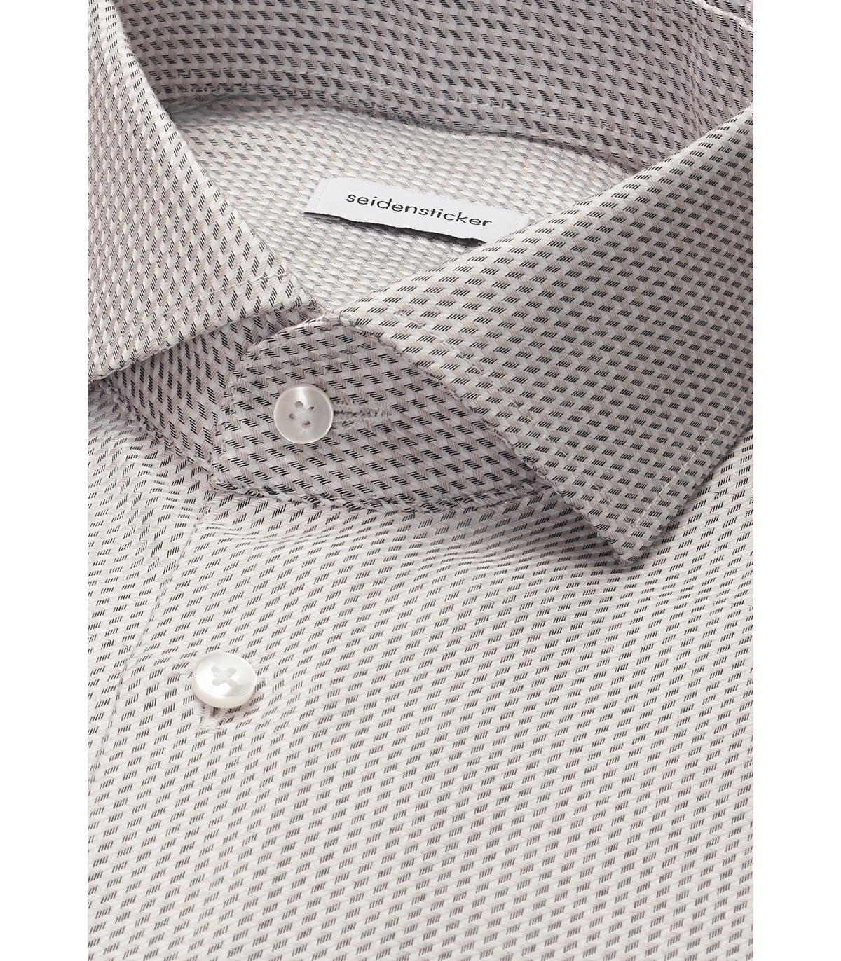 Chemise ml fantaisie seidensticker 05beige
