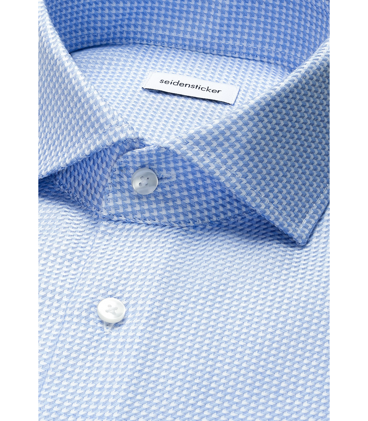 Chemise ml fantaisie seidensticker 14lightblue